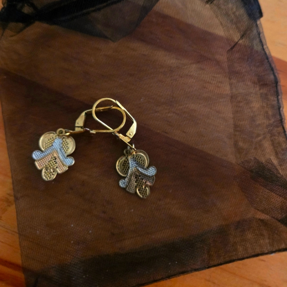 Blackhill leverback drop earrings